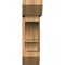 Ekena Millwork Balboa Slat Smooth Bracket w/ Offset Brace, Western Red Cedar, 7 1/2"W x 26"D x 26"H BKT0806X26X26BOA06SWR - alternate 4